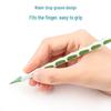 Deli 58198 Ergonomic 2B Pencils, 12-count
