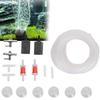Aquarium Air Pump Fittings Fish Tank Oxygen Compressor Accessories 3 Way Straight Direct Link for 4mm PipeKit