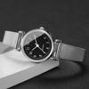 1PC/2PCS Fashion Women Watches Ladies Simple Mesh Band Quartz Watch Reloj Mujer