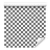 Checkerboard Wallpaper Gray and Light Gray 50x1000