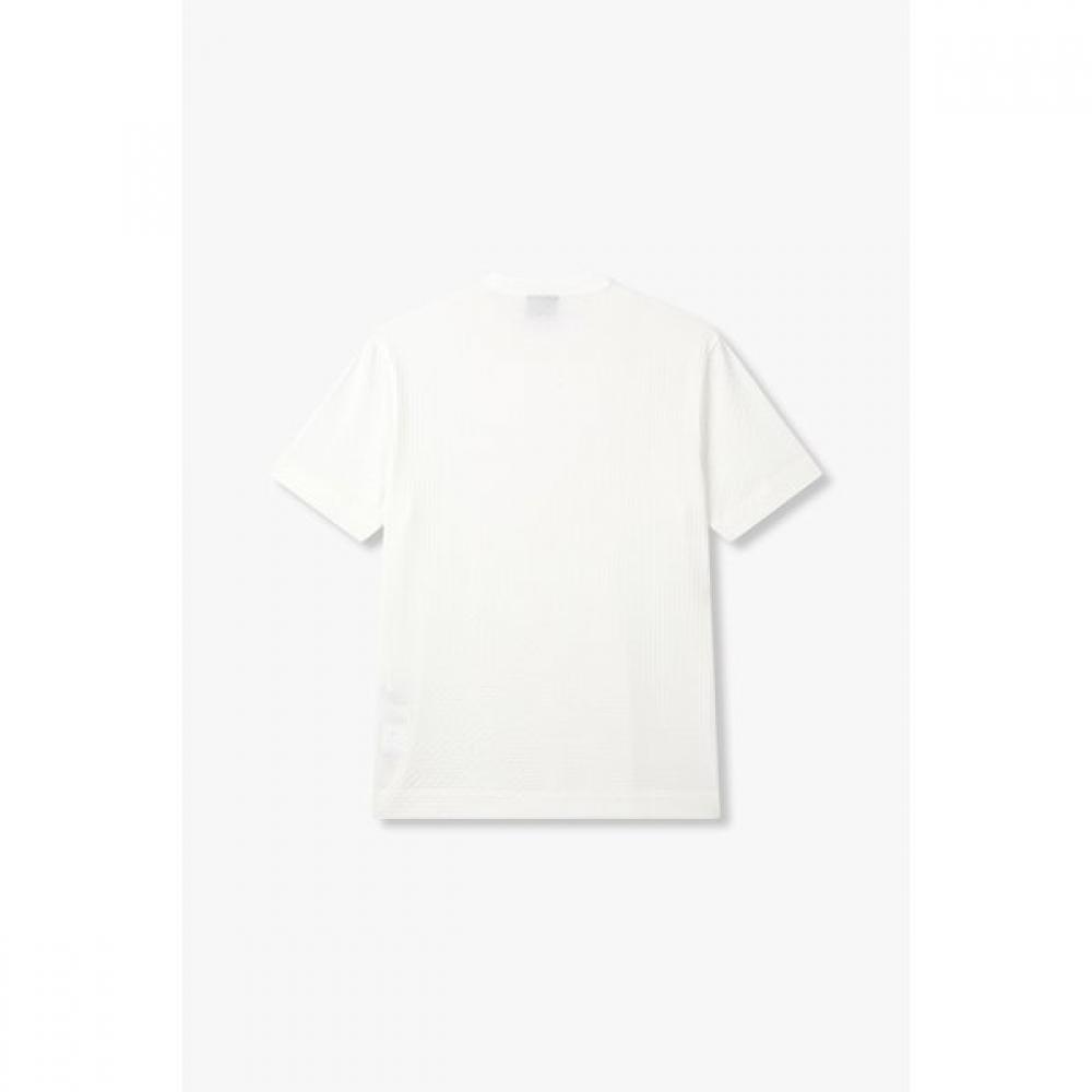 Emporio Armani Men S Jacquard PaTTern CoTTon jerSey T ShirT A515126061