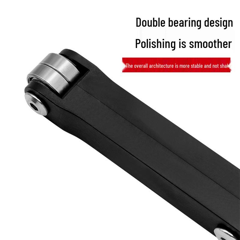 100 Type Angle Grinder To Belt Sander Conversion Kit - Rust Removal & Polishing Tool for Woodworking