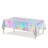 New Laser Tablecloth Scene Decoration Layout Props One-time Plain Laser Tablecloth