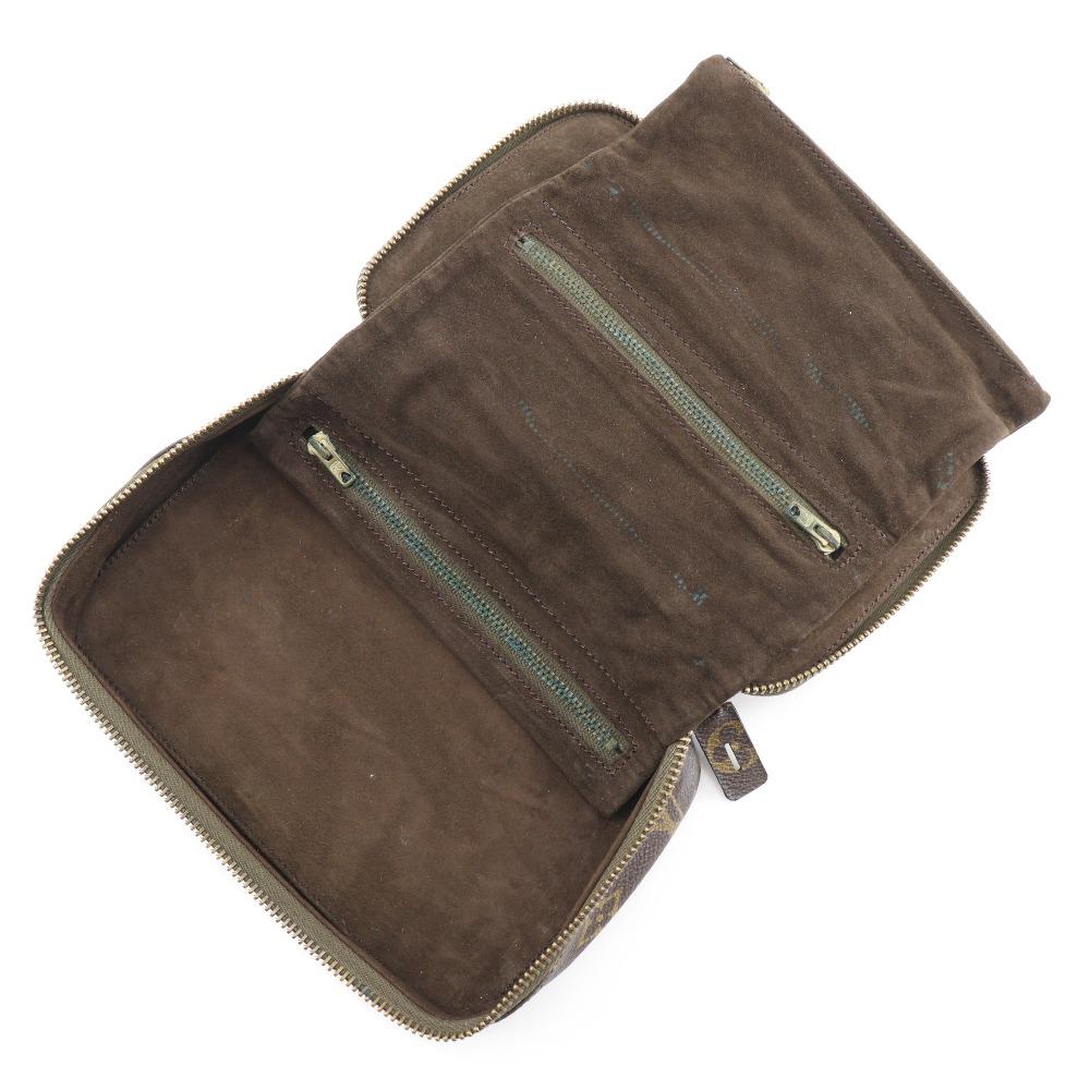 LOUIS VUITTON Posh Monte Carlo Pouch M47350 Jewelry case Monogram canvas unisex Used