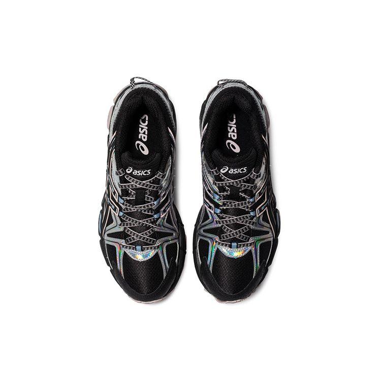 Asics Gel-Kahana 8 Lace-Up Comfortable Durable Shock Absorption Support Low-Top Trail Running Shoes Women sneaker Black 1012A978-001