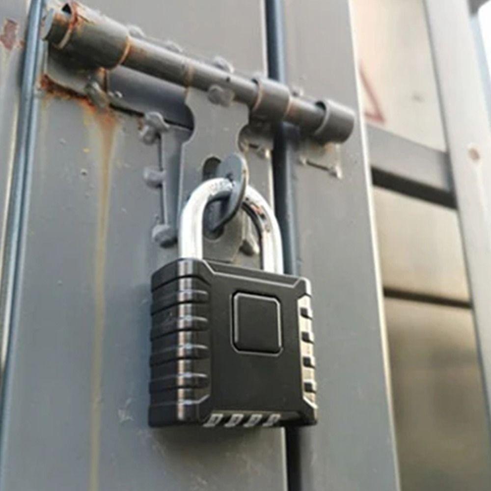 Waterproof Password Code Locks Zinc Zinc Alloy Drawer Cabinet Lock Combination Padlock Gate Hasp Storage