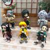 Demon Slayer Tanjiro Kamado Nezuko Anime Cartoon Figure Blind Box Creative Personalized Statue Model Ornament Surprise Gift Box