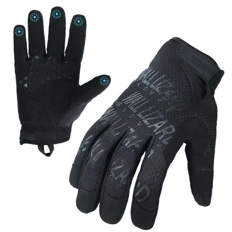 Cross-Border Tactical Motorcycle Gloves: Wear-Resistant, Non-Slip, Sun Protection, Touchscreen Compatible for Men & Women.