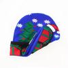 Autumn Winter Fashion Hot-Selling Light-Up Cuffed Knit Hat New Christmas Warm Party Hat with Digital Printing
