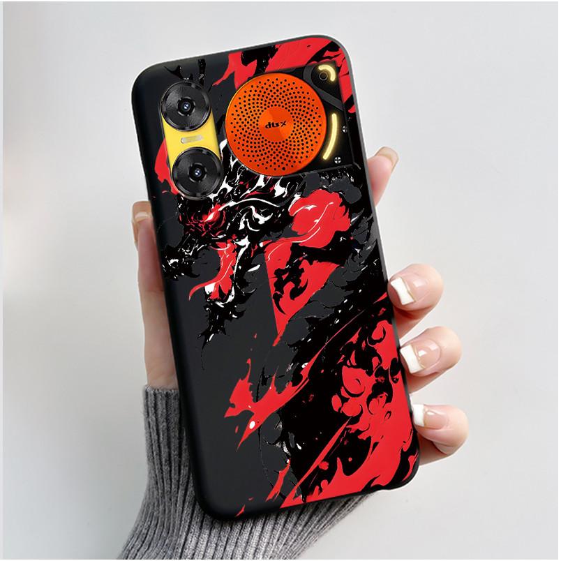 Case For ZTE Nubia Music 2 Z2460 Z2353 Music2 Phone Case Cute Rabbit Black Cover For ZTE Nubia Music Soft TPU Silicone Casing