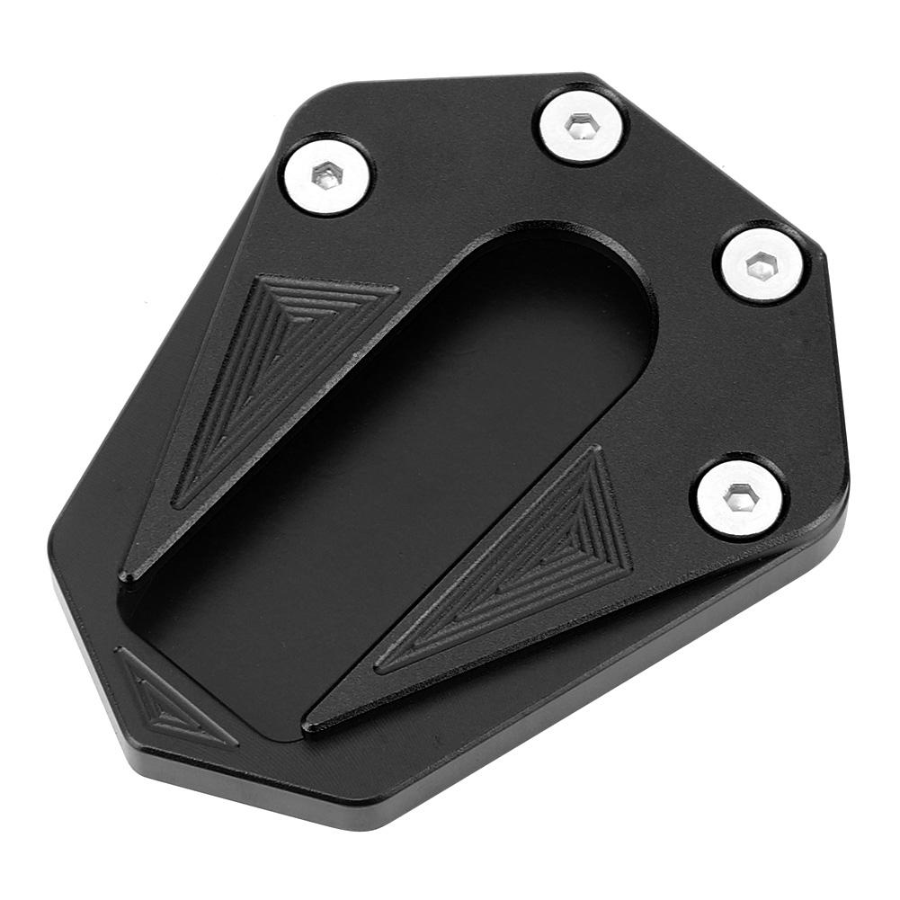 

Motorcycle Anti skid Foot Kickstand Extension Pad Enlarger Fit for Benelli TRK 502(Black) чёрный