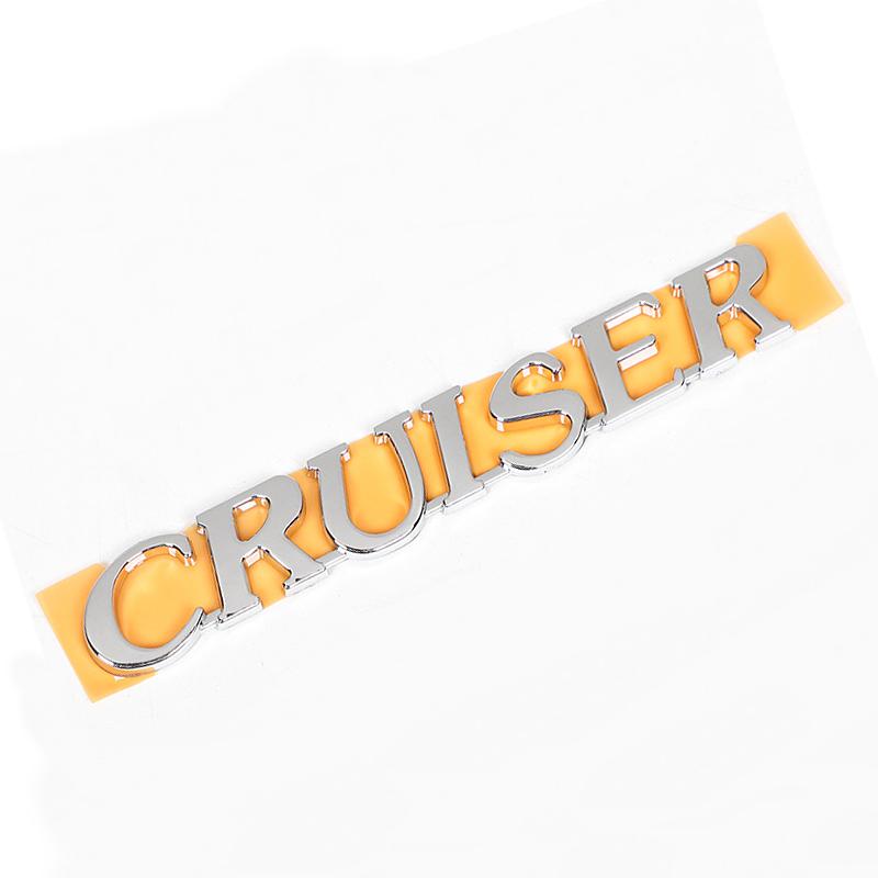 For Toyota Land Cruiser 200 Prado 120 150 Car Logo Displacement V8/TX/TXL/5.7/V6/Black Letter Sticker Car Decoration Accessories