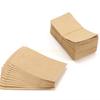100pcs Miniature Brown Kraft Paper Bags Seed Storage Container Coin Envelopes Jewelry Small Item Packaging Pouches top sale