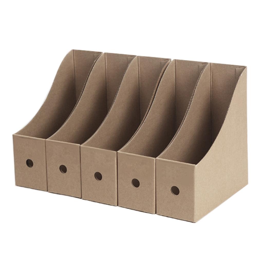 Stolní držák na časopisy Úložný box na dokumenty Kartonové držáky na časopisy