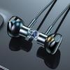 Dynamic Sound Neckband Earphones,6000mAh Battery, IPX6 for Sports, Bluetooth-compatible 5.2 Clear Phone Calls