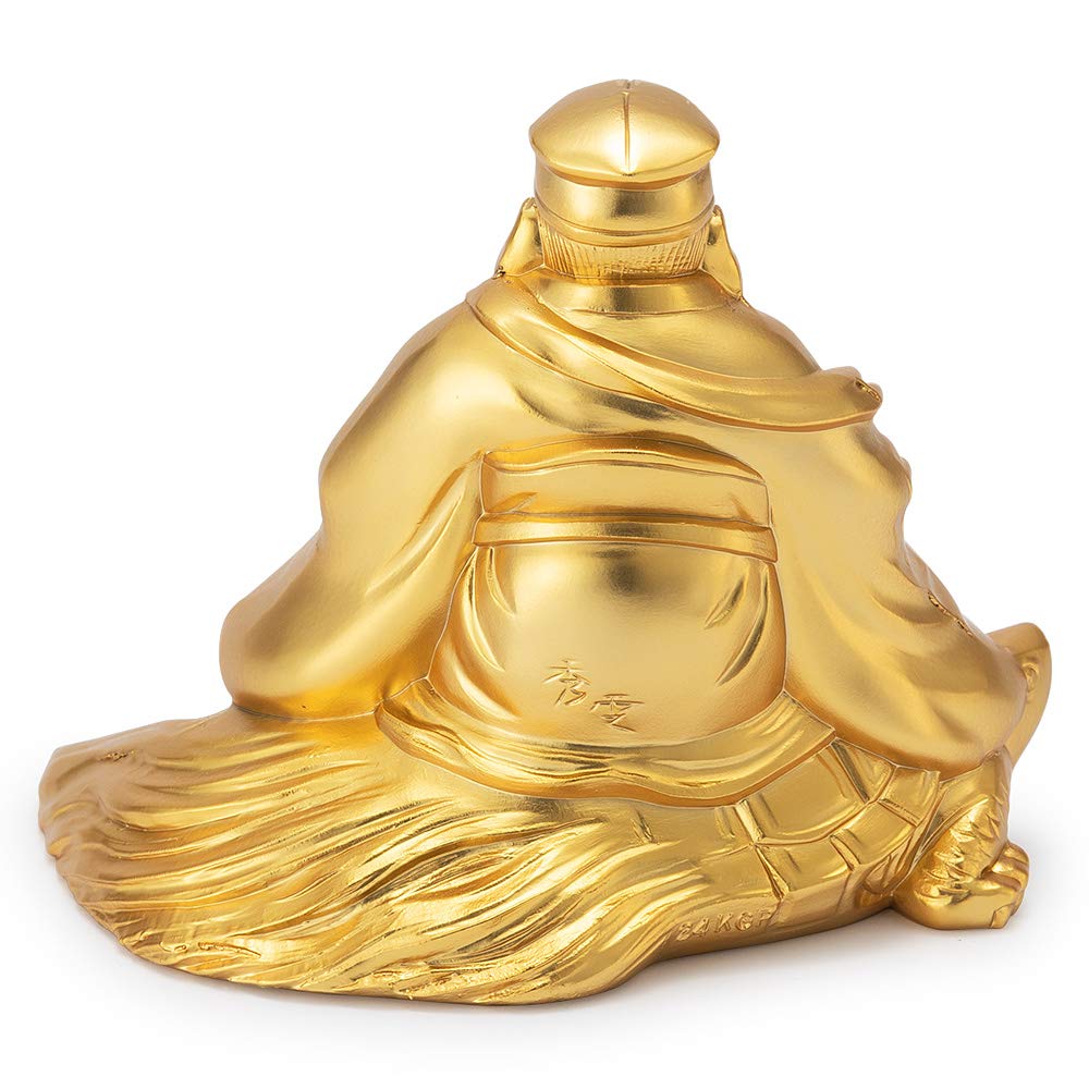 Buddhistischer Altarladen Takita Shoten Buddha-Statue Sieben Glücksfiguren Jurojin x Breite von Hideun Wohlstand gutes gutes Böses abwehrend herausgegeben von Takita