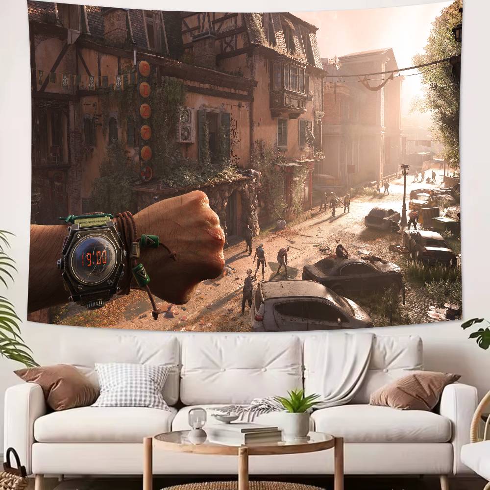 Modischer Wandteppich „Dying Light – Das Biest“: Beliebte Wanddekoration für Ihr Zuhause.