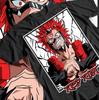 Tričko Eijiro Kirishima, Tričko My Hero Academia, Černé anime tričko Red Riot