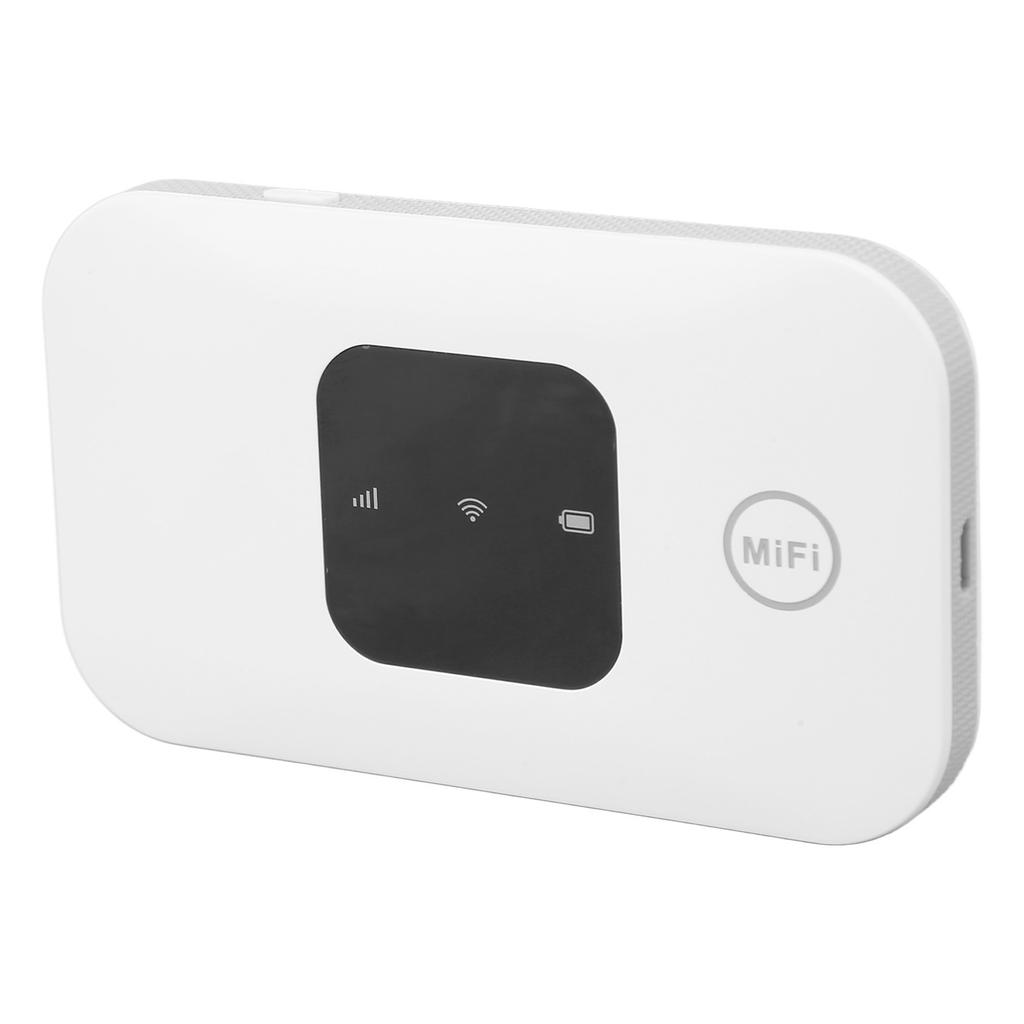 4G WiFi Router Micro SIM Card Slot 150Mbps 10 Users Capacity 2100mAh Plug and Play Mobile WiFi Hotspot for Europe Asia