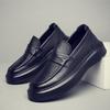 Men's Summer Loafers, New Soft Leather One-pedal Single Casual Leather Shoes, Business First-layer Cowhide Versatile Models