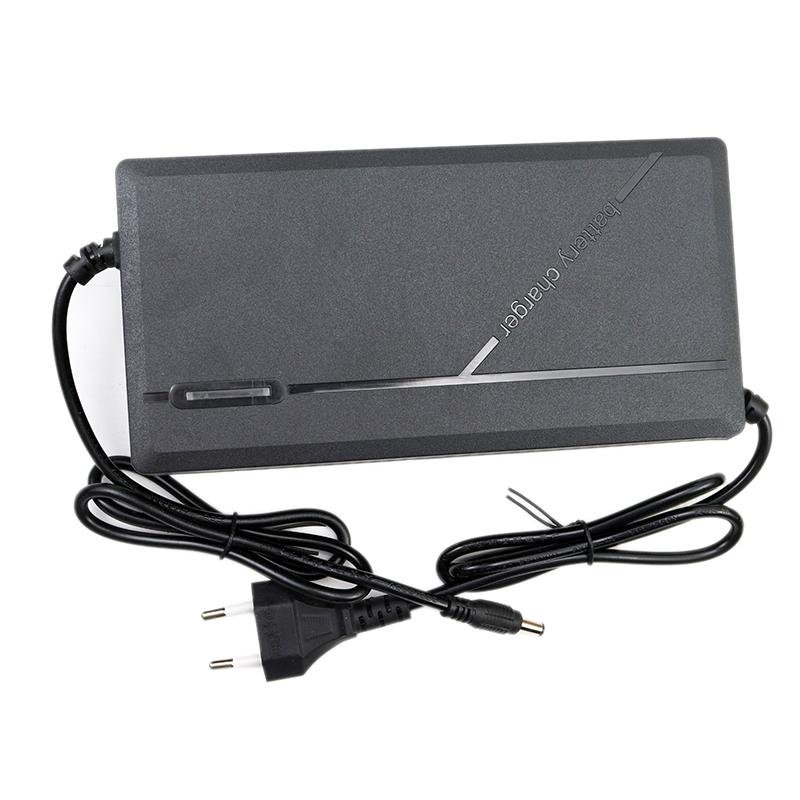 54.6V 2A/3A/5A Lithium Battery Smart Charger AC100-240V With Fan For 13S 48V 20A 30A E-two Wheelers Li-ion Cells Fast Charging