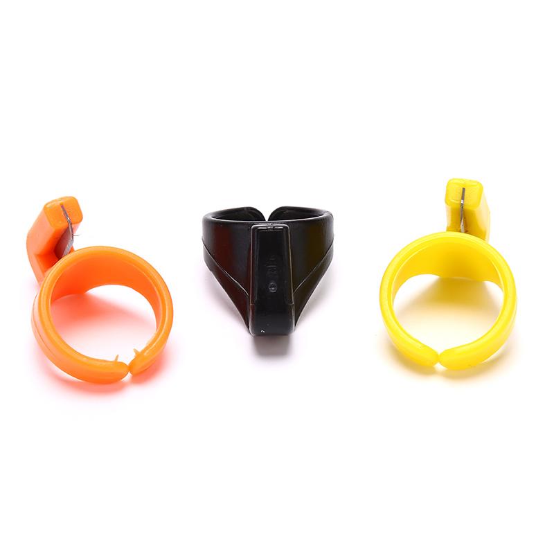 Kunststoff-Fingerhut, Nähring, Fadenschneider, Fingermesser, Nähen, Basteln, DIY-Werkzeug