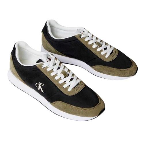 Calvin Klein Mens Retro Flat Trainers