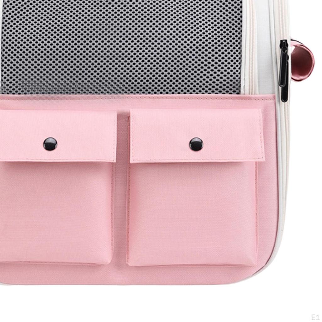Cat Carrier Backpack Carrying Bag Comfortable Collapsible Multifunction High Capacity Handbag Pet