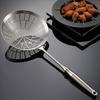 Stainless Steel Spider Strainer Skimmer Long-Handled Mesh Oil Strainer Spoon for Deep Frying Pasta & Hot Pot Rust-Resistant Kitchen Cooking Spoon