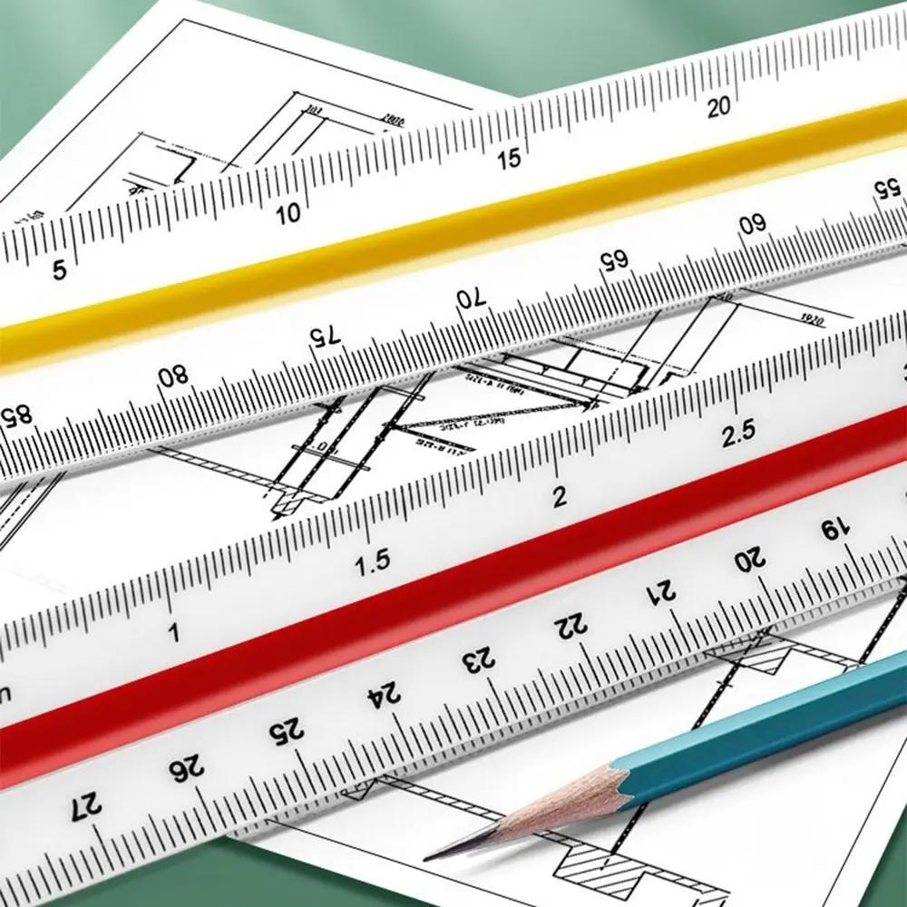 Εργαλείο Σχεδίασης 30cm Τριγωνικό Χάρακας Κλίμακας Μέτρησης Σχεδίασης Χάρακας Σχεδίασης Τεχνικός Χάρακας Αρχιτέκτονα Αρχιτέκτονα