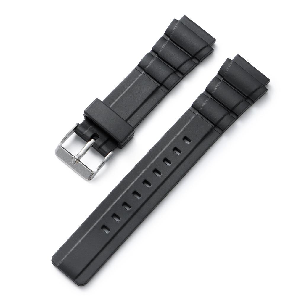 

18 20mm Silicone Bracelet for CASIO Wristband for F-91W F108 A168 AE1200 PVC Plastic universal Strap Men Women Watch Accessories 18mm чорний