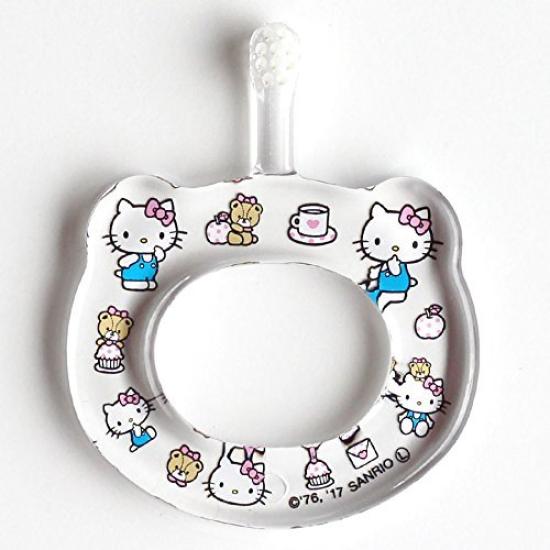HAMICO Baby Toothbrush Limited One Size Hello Kitty Polka Dot (Character Edition)