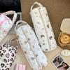 Large Capacity Hair Dryer Storage Bag Quilting Cotton Carrying Case Curler Storage Bag  for Travel