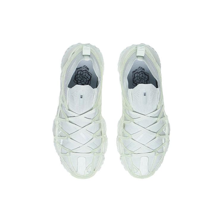 Li Ning Mix ACE Fabric Cushioning Slip Resistant Abrasion Resistant Low top Casual Shoes Women's AZGS030-1