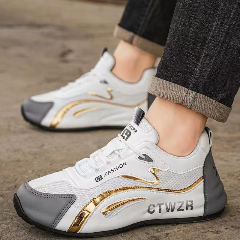 Men's Shoes Fashion Platform Sneakers Youth Student Sports Running Shoe Summer Mesh Breathable Casual Shoes for Men Tenis Shoes