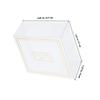 12Pcs Clear Favor Boxes Candy Boxes Packaging Party Wedding Transparent Plastic Treat Box Bridal Shower Crisp Packaging Box