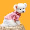 Trendy Soft Pet Silk Pajamas XS/L Thin Fabric Dog Shirt Skin-friendly Comfortable Cat Clothes Summer Season
