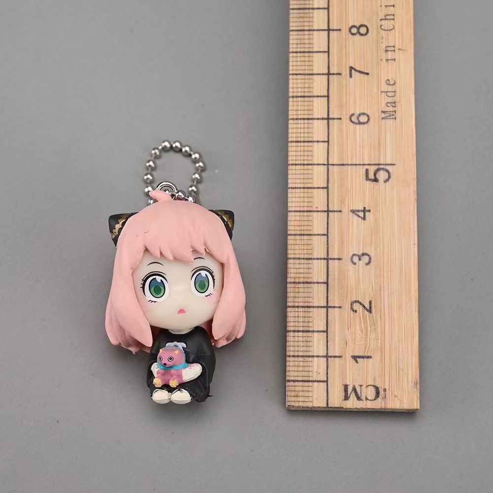SPY×FAMILY Figure Chibi 5cm Anya Forger Figure Blind Box Keychain Manga Statue Kawaii Anime Figure Collection Doll Gift Kid Toy