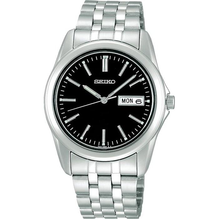 SEIKO SELECTION SCXC013 Мужские/Унисекс Кварцевые Часы, Черный Циферблат, Нержавеющая Сталь