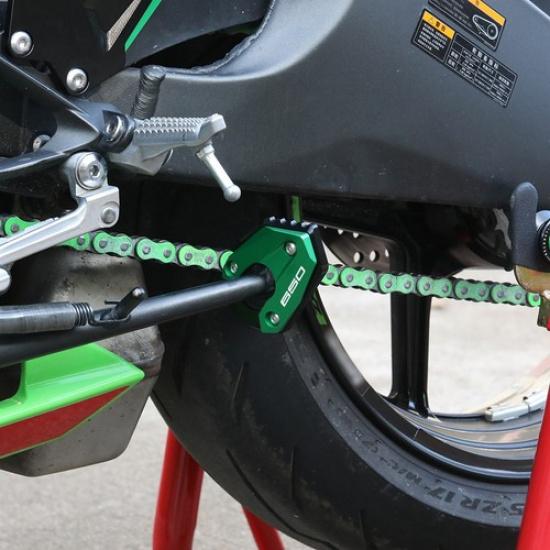 For Kawasaki Ninja 650 Ninja650 EX650 Side Stand Extension Kickstand Enlarge Pad