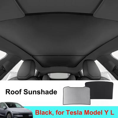 For Tesla Model Y L YL 2026 Roof Sunshade Glass Sunroof Shading Model Y Juniper Anti-UV Protection Cover M3 Highland Accessories