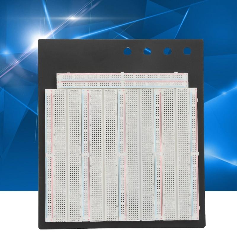 Placa de pruebas de circuitos sin soldadura ZY-208 3220TiE con puntos reutilizables
