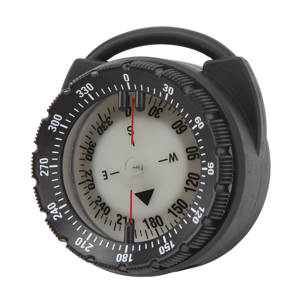 50M Unterwasser Tauchkompass Leuchtend Magnetisch Wasserdicht Rohrschelle Tauchkompass für Scuba