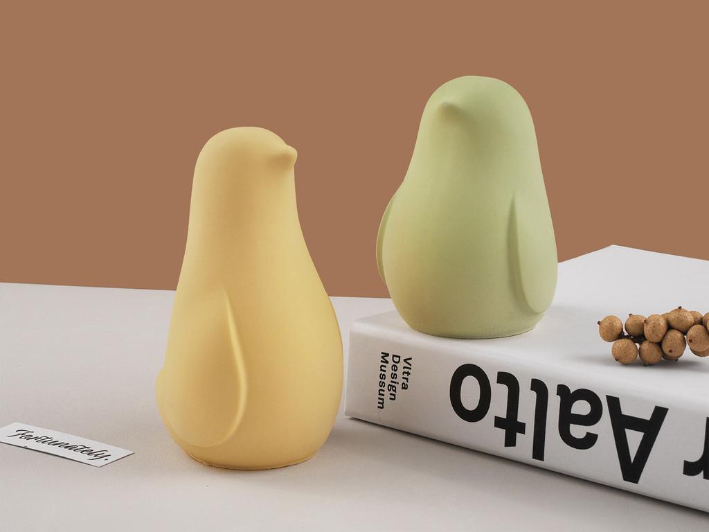 3D Bird Animal Silicone Mold Cute Birds Resin Molds DIY Soap Candle Lovebird Garden Decor Crafts Plaster Clay Ornament Mould