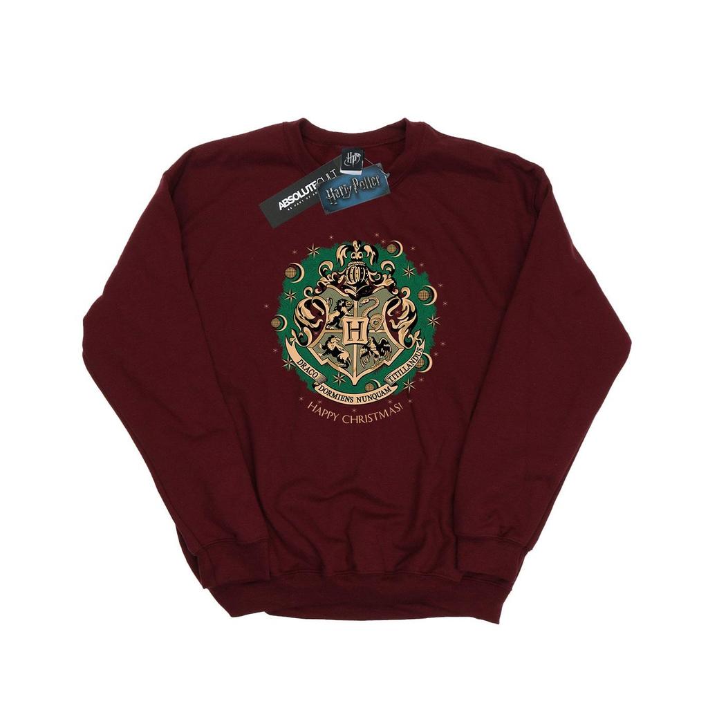 HARRY POTTER Herren-Sweatshirt mit Weihnachtskranz