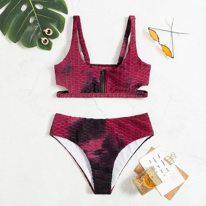 TS JYL-BK143 Push Up Bikini Set, Backless Alluring Swimwear For Beach S