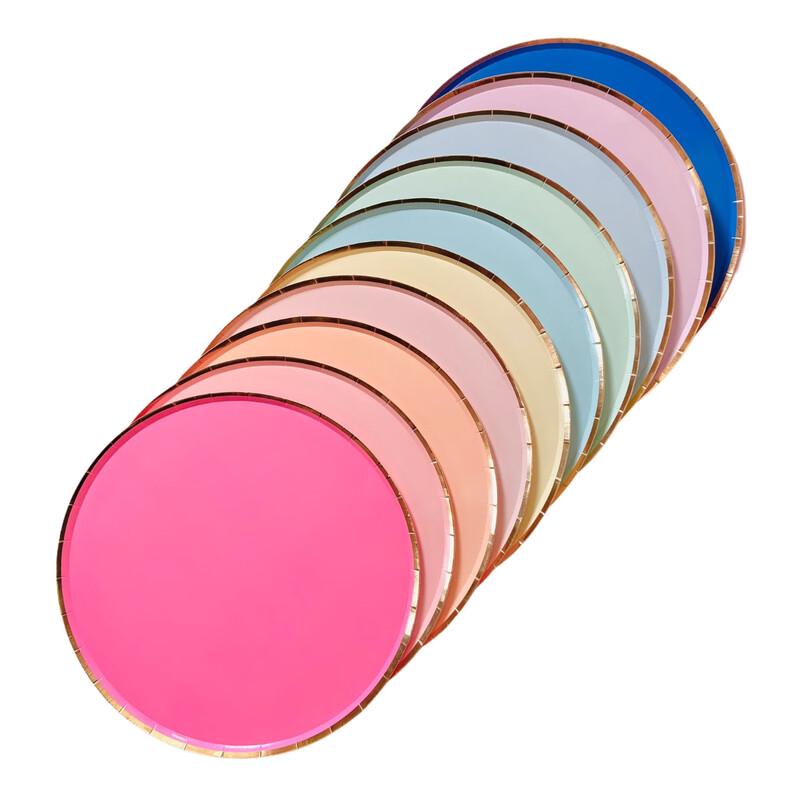 Fanshun 7-inch Disposable Round Paper Plates