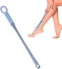 Prostuff.in® Flexible Foot Toe Cleaning Brush With Long Handle For Cleaning Between Toes, Heel Cleaning Callus Remover For Home Use, Multicolour