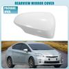ABSOPRO Rearview Mirror Cover Cap, Right Door Mirror Cover, Compatible with Toyota Prius C 2012-2018, ABS Plastic, White