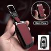 Zinc Alloy Leather Car Key Fob Case For Bmw 1 3 5 7 Series 530I X1 X3 X4 X5 F10 F15 F16 F20 F30 F18 F25 M3 M4 E34 Auto Parts